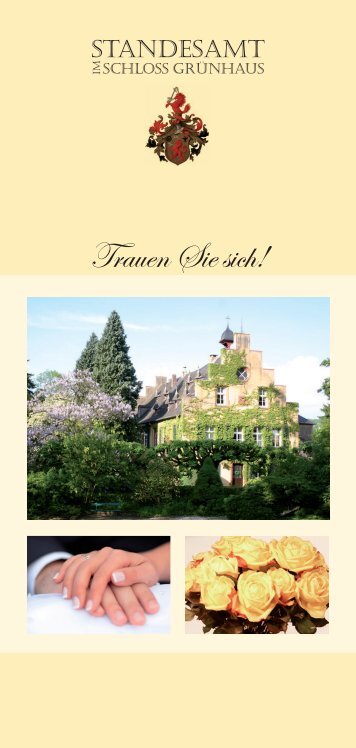 Standesamt im Schloss Grünhaus (PDF) - Weingut Maximin ...