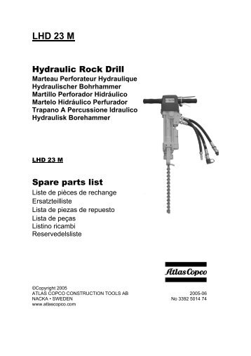 LHD 23 M - Crowder Hydraulic Tools