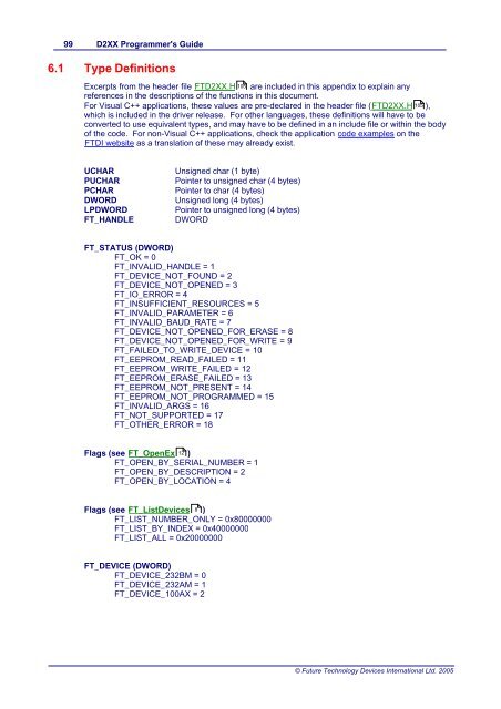 Programming Info D2XXPG31.pdf