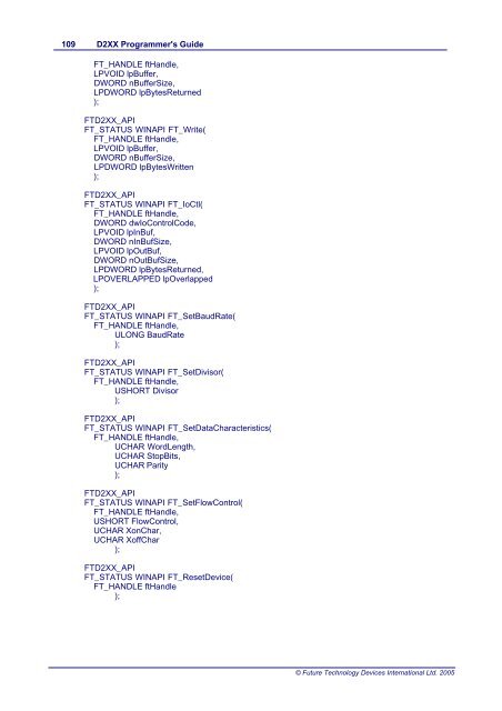 Programming Info D2XXPG31.pdf