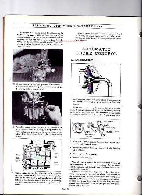 Stromberg used on Government Vehicles AA, SF, BXV - Mikes ...