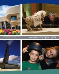 CMCC Annual Report, 2007-2008 - Canadian Museum of Civilization