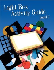 Light Box Activity Guide Level Two, Large Print (7-08680-00)