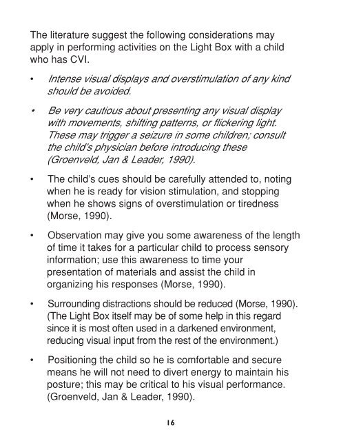 Light Box Activity Guide Level Two, Large Print (7-08680-00)