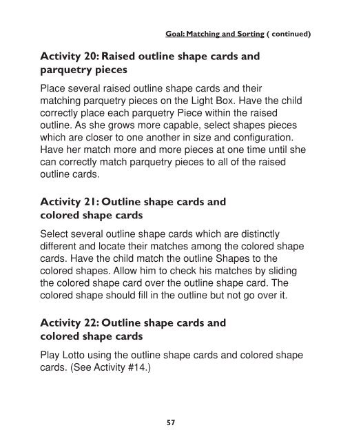 Light Box Activity Guide Level Two, Large Print (7-08680-00)