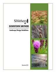 DOWNTOWN SMITHERS Landscape Design Guidelines