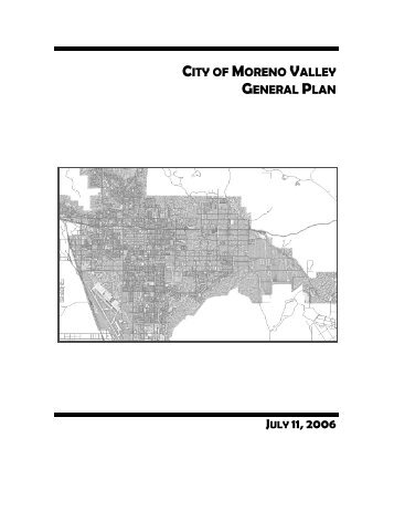 General Plan - Moreno Valley