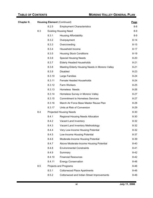 General Plan - Moreno Valley