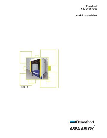 Crawford 680 Loadhaus Produktdatenblatt - Crawford hafa GmbH