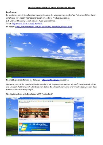 Installation von MKTT auf einem Windows XP Rechner ... - Koreis.org