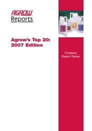 2007 Edition - Agrow