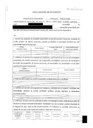 cNP ______, domiciliat in - Primaria Municipiului Galati