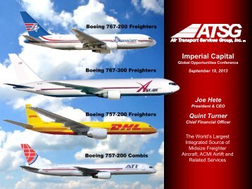 2013 Investor Presentation - Air Transport Services Group, Inc.
