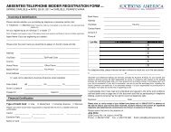 absentee/telephone bidder registration form sc11 - Auctions America