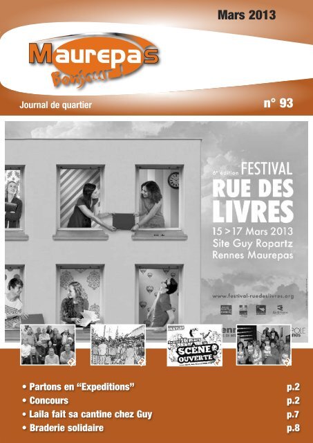 Maurepas Bonjour nÂ° 93 - mars 2013 - Ville de Rennes