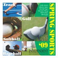 Golf Baseball Softball Track - Marshall Independent