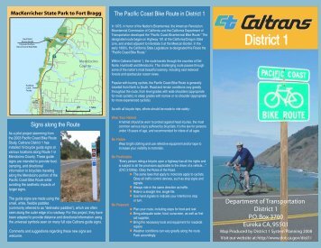 Caltrans - Pacific Coast Bike Route Map - HumPAL