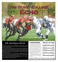 Fall, winning in the air - Olivet College-Education for Individual and ...