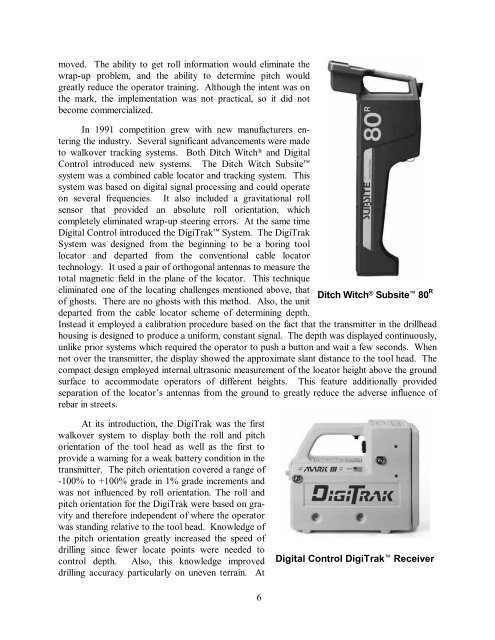 history of walkover locating technology - Digital Control Inc.