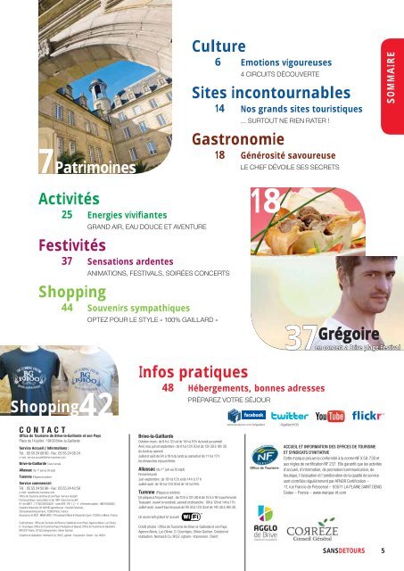 nos bons plans gaillards - Office de tourisme de Brive La Gaillarde