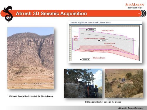 Corporate Presentation - November 2011 - ShaMaran Petroleum ...