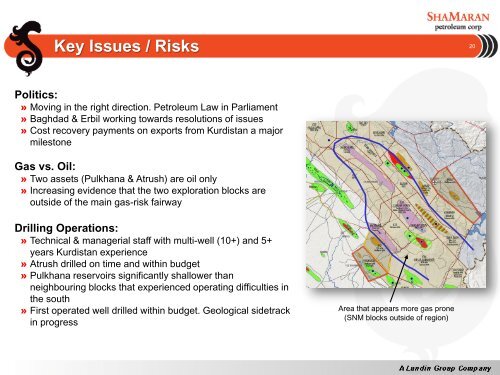 Corporate Presentation - November 2011 - ShaMaran Petroleum ...