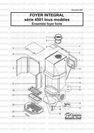 Set de joints porte Hase pour poêle Bari réf H H-1001888 - Ersho  Distribution