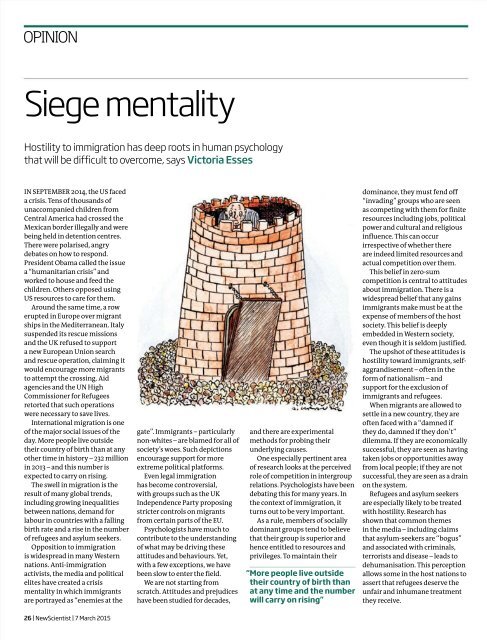 New Scientist Magazine - No. 3011
