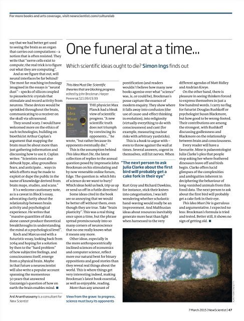 New Scientist Magazine - No. 3011
