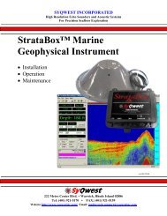 Strataboxâ¢ Marine Geophysical Instrument