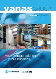 your storage solution is our business - vanas