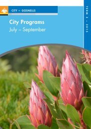 City Programs - City of Gosnells