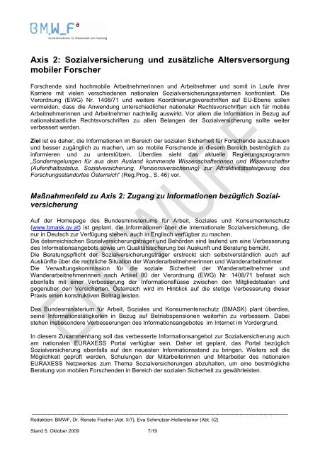 Nationaler Aktionsplan f. Forschende