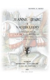 Jeanne d'Arc Ã  Vaucouleurs - Sainte Jeanne d'Arc