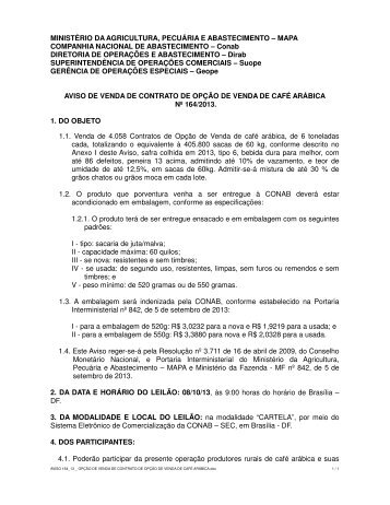 Contrato Opção Café (.pdf) - Conab