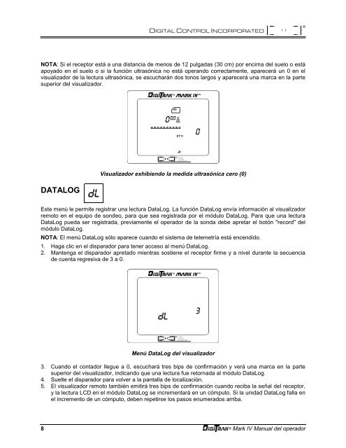 Sistema de Localización Mark IV Manual del Operador