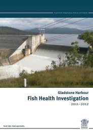 Gladstone Fish Health Investigation 2011 - 2012 - Western Basin ...