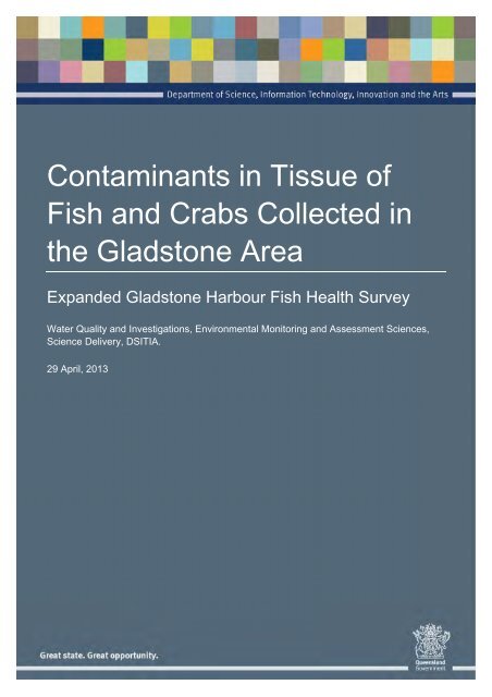 Gladstone Fish Health Investigation 2011 - 2012 - Western Basin ...