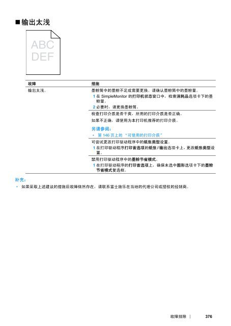 DocuPrint M205 fw - Fuji Xerox Printers