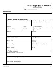 Fiche d'identification