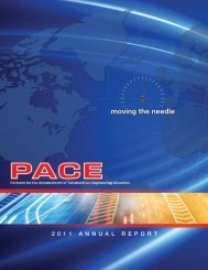 2011 PACE Annual Report