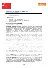 Commission des finances du 11 mai 2010 Compte-rendu ...