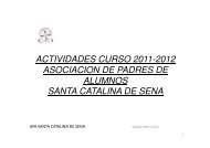 actividades curso 2011-2012 asociacion de padres de alumnos ...