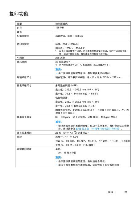 DocuPrint M205 b User Guide - Fuji Xerox Printers