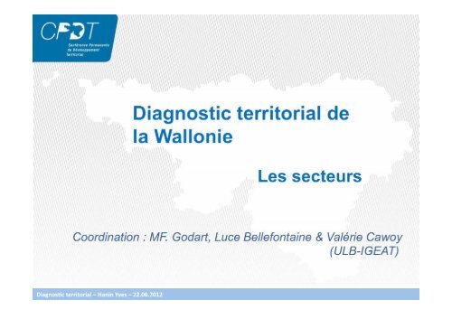 120622_PPT_DiagnosticTerritorialDeLaWallonie - Réseau wallon ...