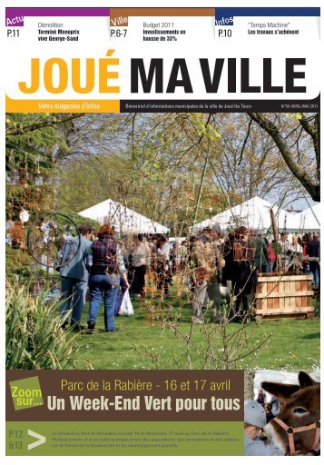 Un Week-End Vert pour tous - Mairie de JouÃ© lÃ¨s Tours