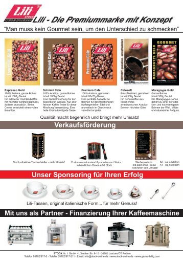 Lili - Kaffee  & Emotionen Flyer