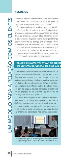 Revista Dataprev Resultados nÂº8