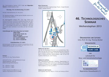 46. technologisches seminar