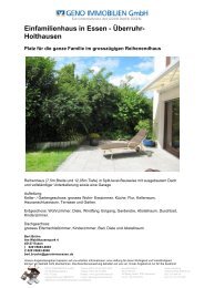 Einfamilienhaus in Essen - Überruhr- Holthausen - Geno Immobilien ...